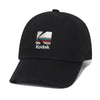 Signature Fit Rainbow Embroidery Ball Cap (S26) - Black
