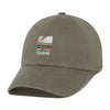 Signature Fit Rainbow Embroidery Ball Cap (S26) - Khaki