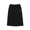 Mini Logo Long Skirt - Black