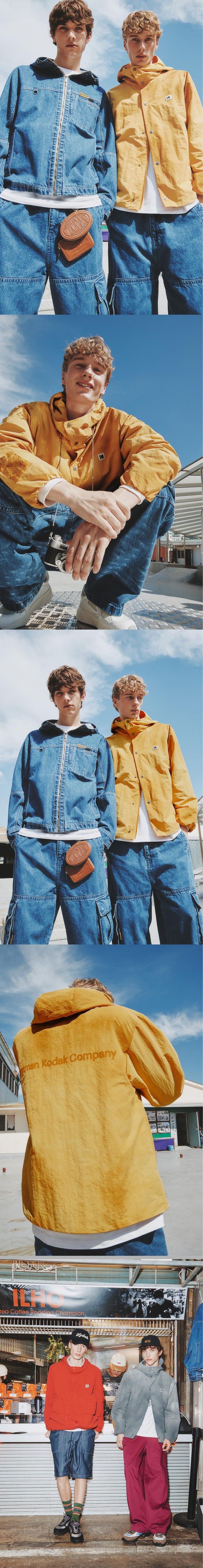 Photographer Dyed Snap Hooded Jacket