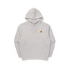 Scenery Graphic Half-Zip Hoodie - Melange Grey