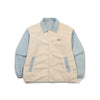 Brownie Reversible Collar Padded Jacket - Light Blue