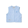(Women) Fleece Vest - Sky Blue