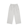 Mellow Wide Banding Pants - Light Gray