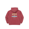 Snow Washing Hoodie - Red