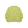 Mohair Knit Cardigan - Lime