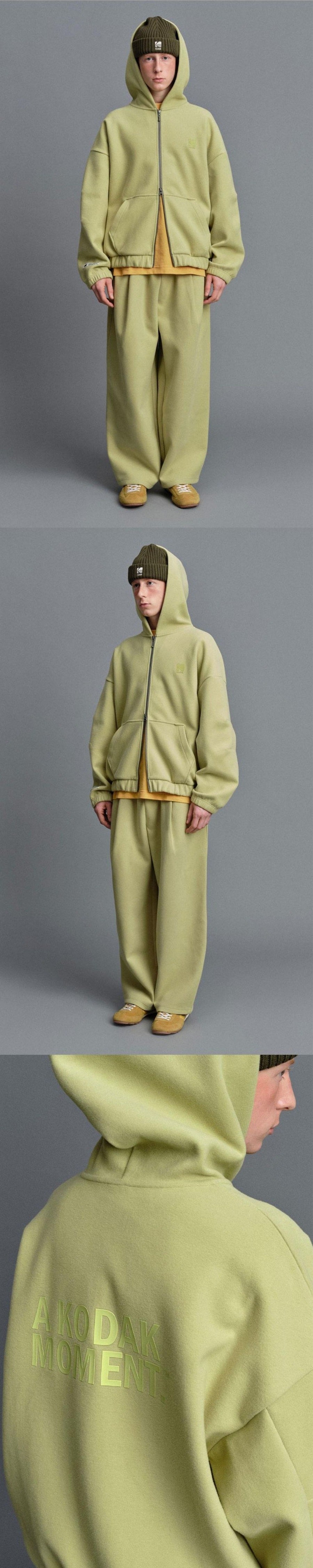 Mellow Overfit Zip-Up Hoodie