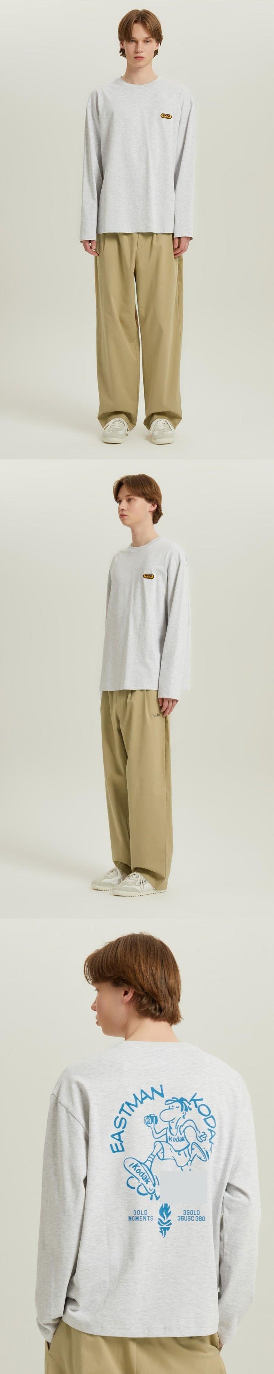Gold Moment Graphic Long Sleeve T-Shirt