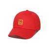 (Flagship) Square Logo Vivid Ball Cap - Red
