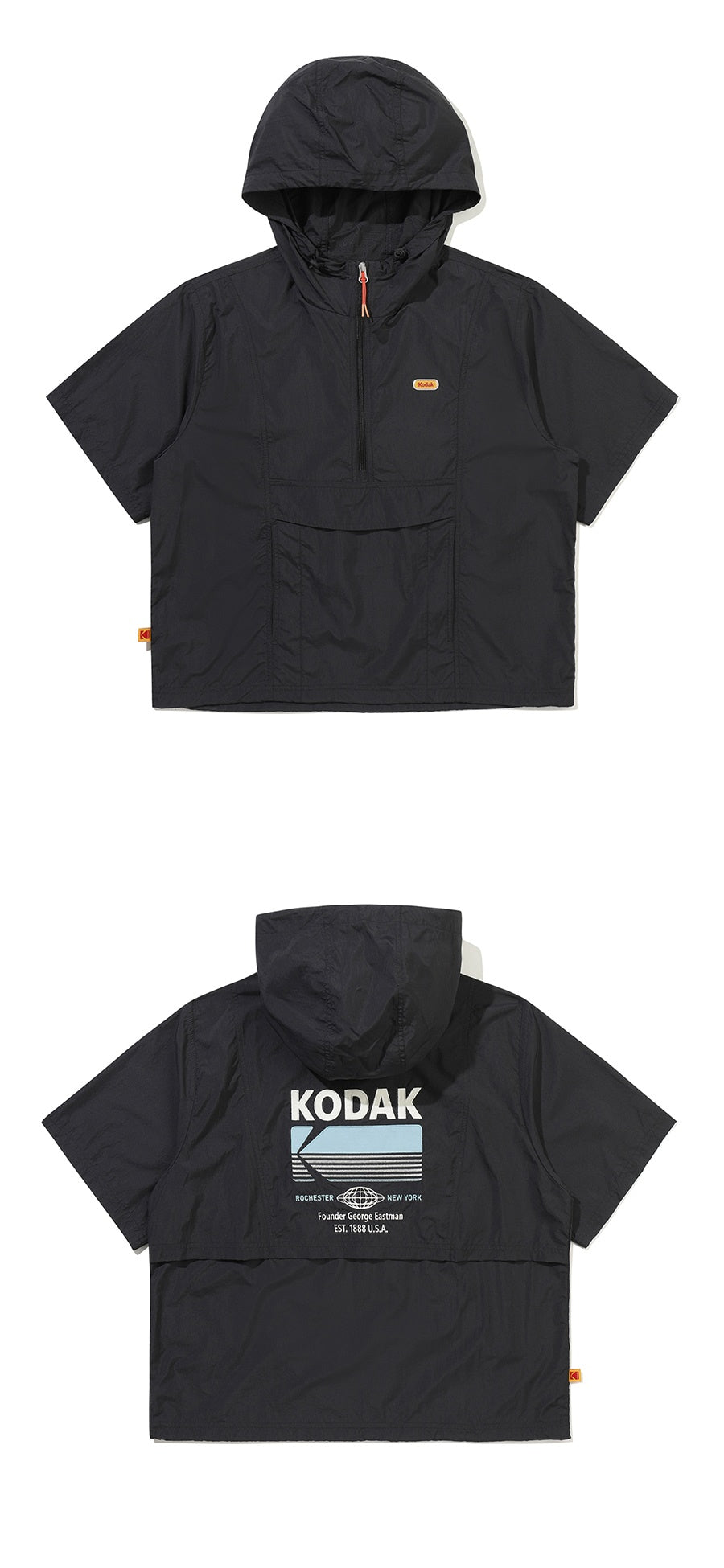 (Women) Breeze Pop Cool Short Sleeve Hooded Anorak