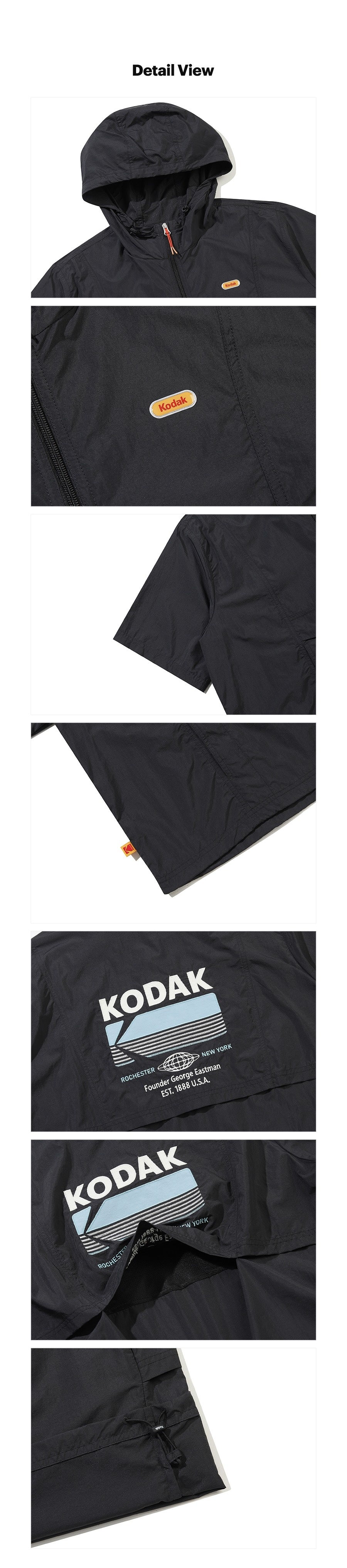 (Women) Breeze Pop Cool Short Sleeve Hooded Anorak