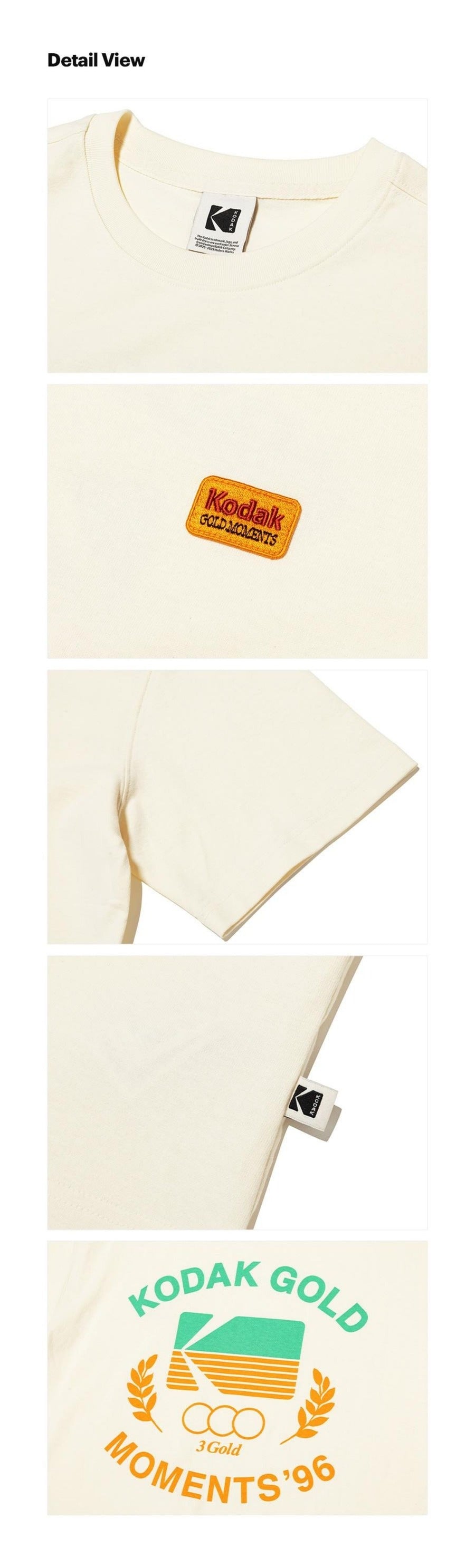 Gold Moment Cotton Graphic Short Sleeve T-Shirt