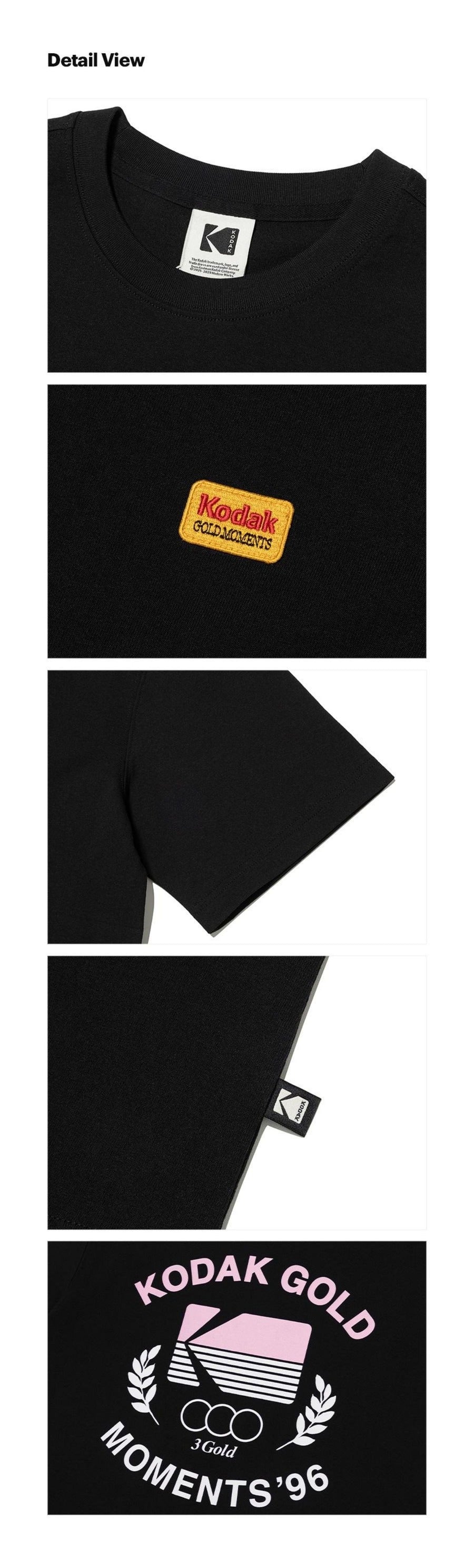 Gold Moment Cotton Graphic Short Sleeve T-Shirt