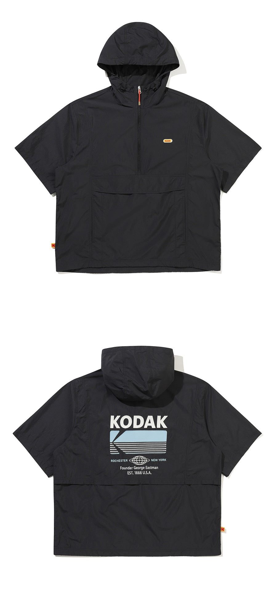 Breeze Pop Graphic Short Sleeve Anorak