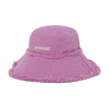 (Women) Cotton Bucket Hat - Pink