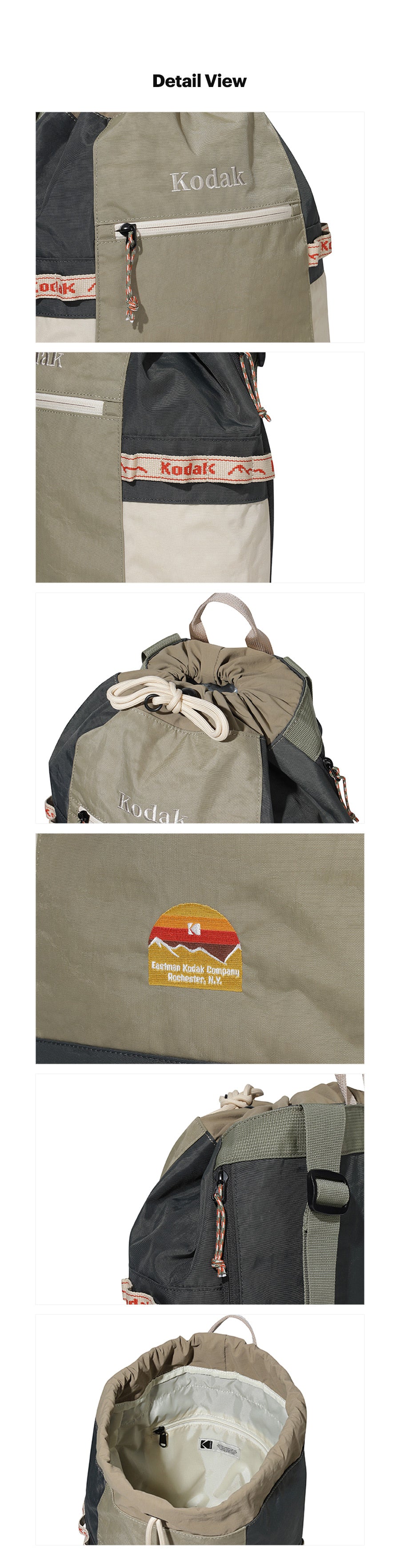 KODAK Hardy | Bucket Backpack 15L — HQ detail photography