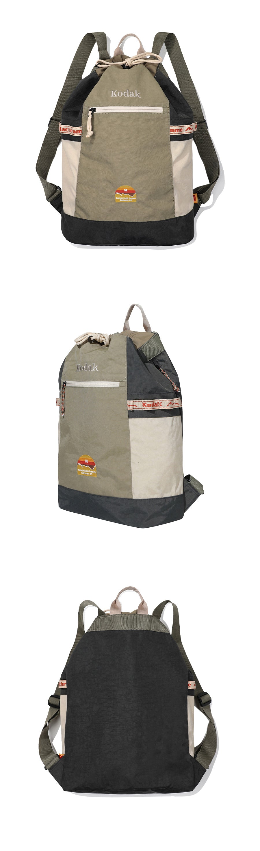 KODAK Hardy | Bucket Backpack 15L — HQ product photography