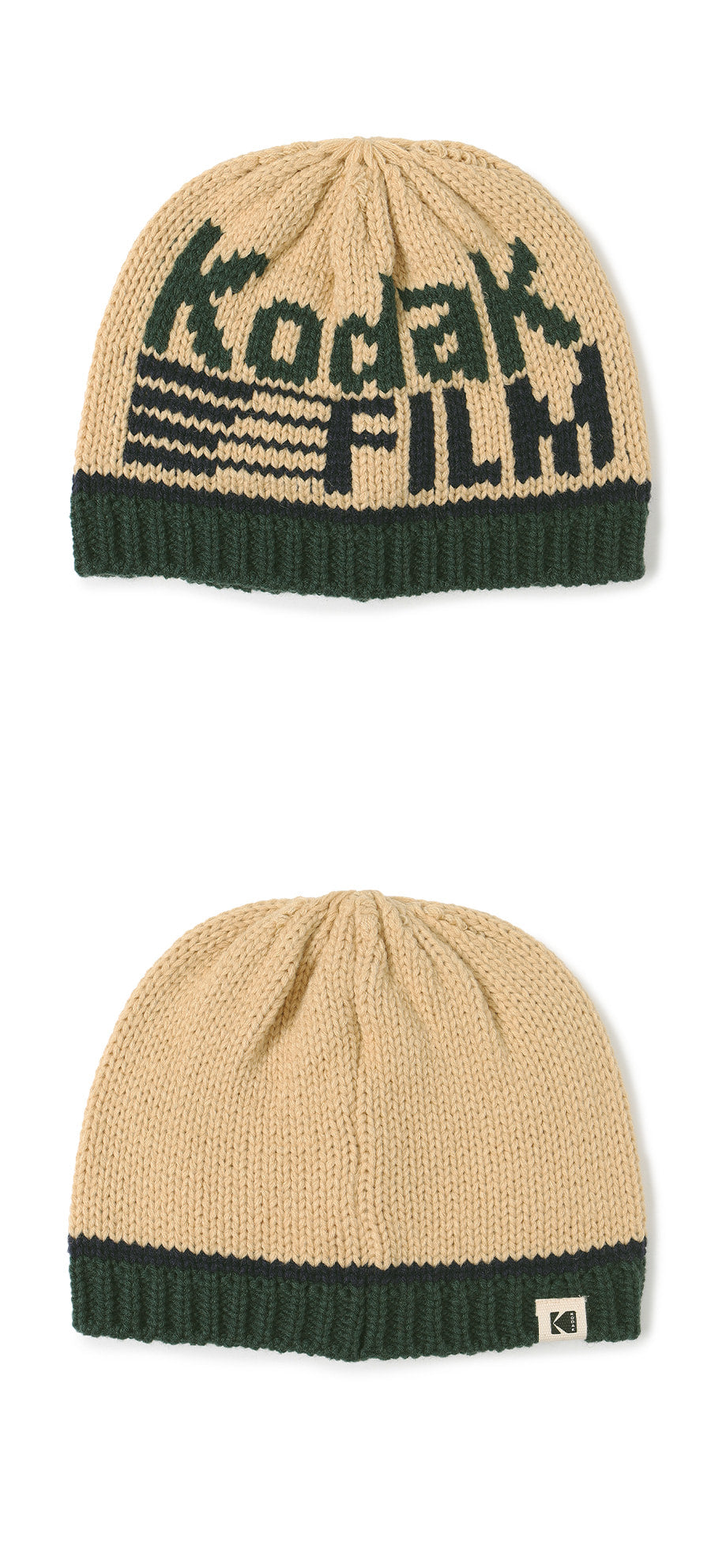 KODAK Archive | KODAK Film Logo Beanie — HQ product photography