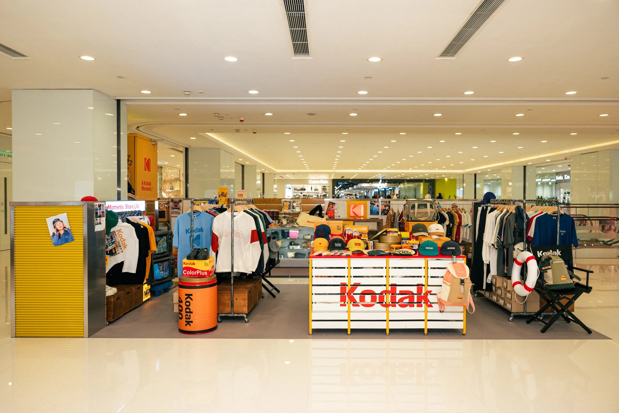 KODAK Apparel Harbour City pop-up store at Ocean Terminal