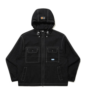 Sheer Hooded Jacket