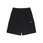 Mesh Texture Knee Length Bermuda Shorts