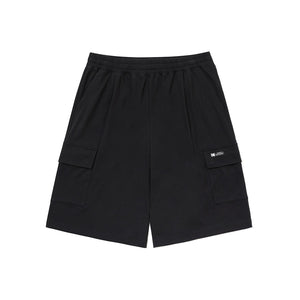Mesh Texture Knee Length Bermuda Shorts