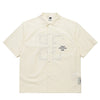 KODAK Company Cotton Seersucker Short Sleeve Shacket - Ivory