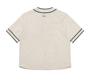 KODAK Company Seersucker Baseball Short Sleeve Shirt