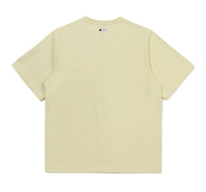 Arch Letter Two-Tone Short Sleeve T-Shirt