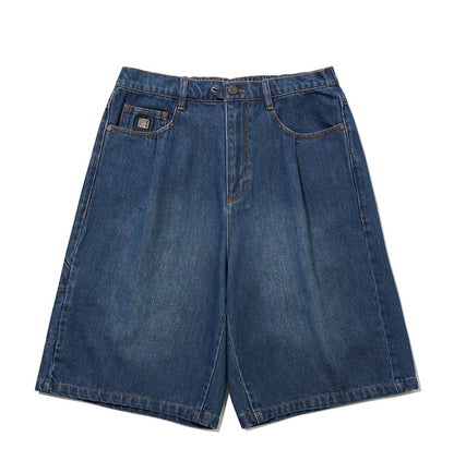 RGB Denim Half Length Shorts