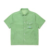 Sheer Light Short Sleeve Shacket - Mint