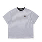Cotton Striped Short Sleeve T-Shirt