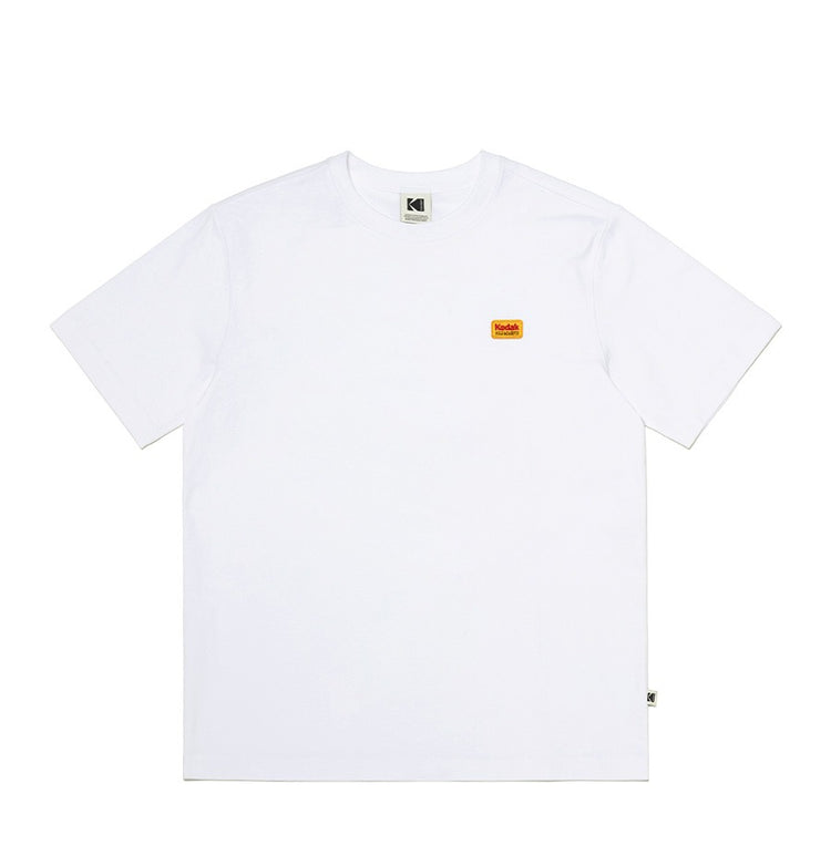 Gold Moment | Signature Back Graphic Short Sleeve Cotton T-Shirt