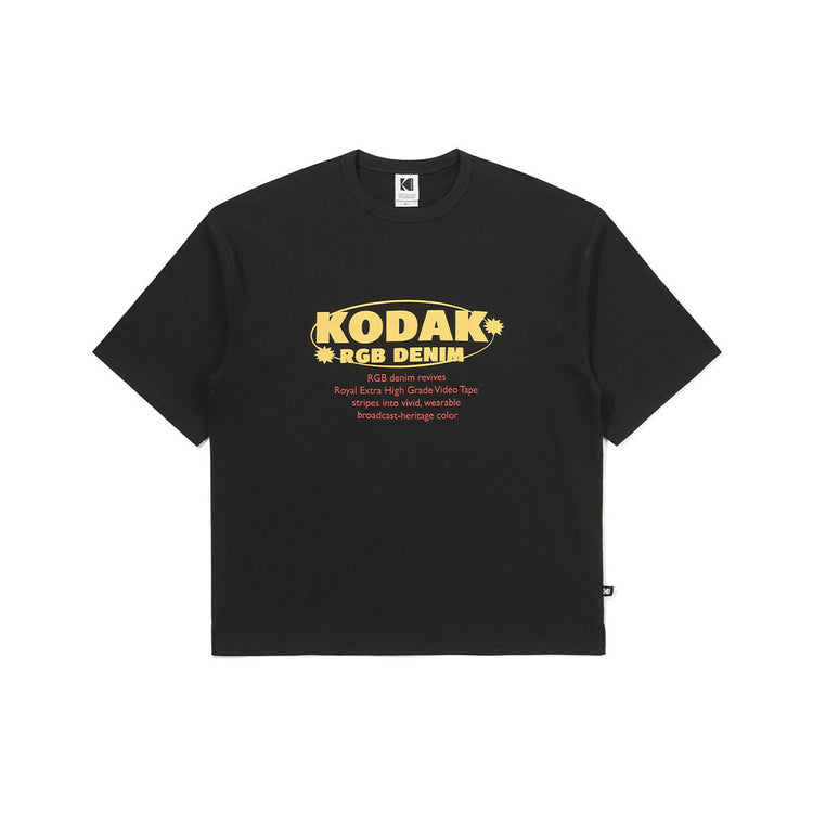 RGB Denim | RGB Logo Cotton Oversized Short Sleeve T-Shirt