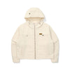 (Women) Kodakurry Denim Hooded Jacket - Ivory