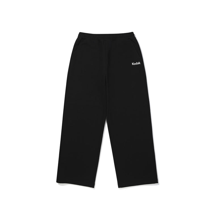 Mini Logo Semi-Oversized Straight Trousers