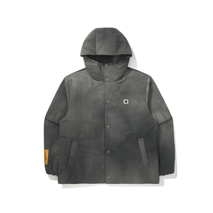 Photographer Dyed Snap Hooded Jacket