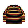 Stripe Long Sleeve T-Shirt - Black