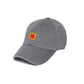 Relaxed-Fit Square Logo Ball Cap
