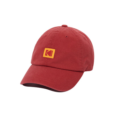 Relaxed-Fit Square Logo Ball Cap