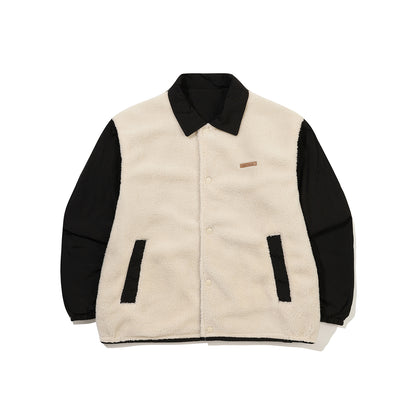 Brownie Reversible Collar Padded Jacket