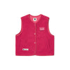 (Women) Fleece Vest - Pink