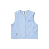 (Women) Fleece Vest - Sky Blue
