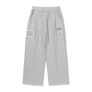 Gold Moment Tuck Wide Sweatpants