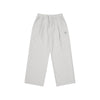 Mellow Wide Banding Pants - Light Gray