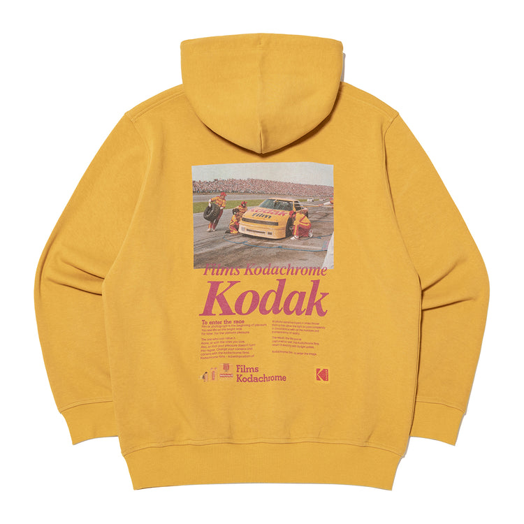 Gold Moment | Scenery Graphic Fleece Hoodie