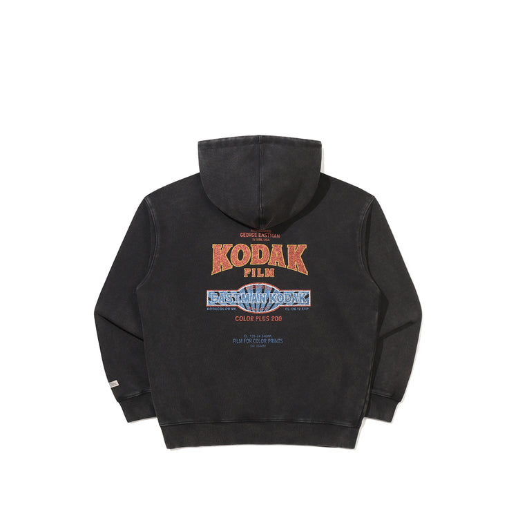 Color Plus 200 | Snow Wash Graphic Oversized Hoodie