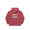 Snow Washing Hoodie - Red