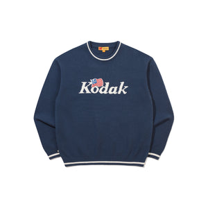 Gold Moment Logo Jacquard Knitwear