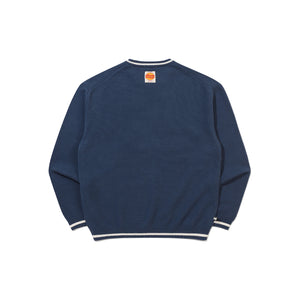 Gold Moment Logo Jacquard Knitwear